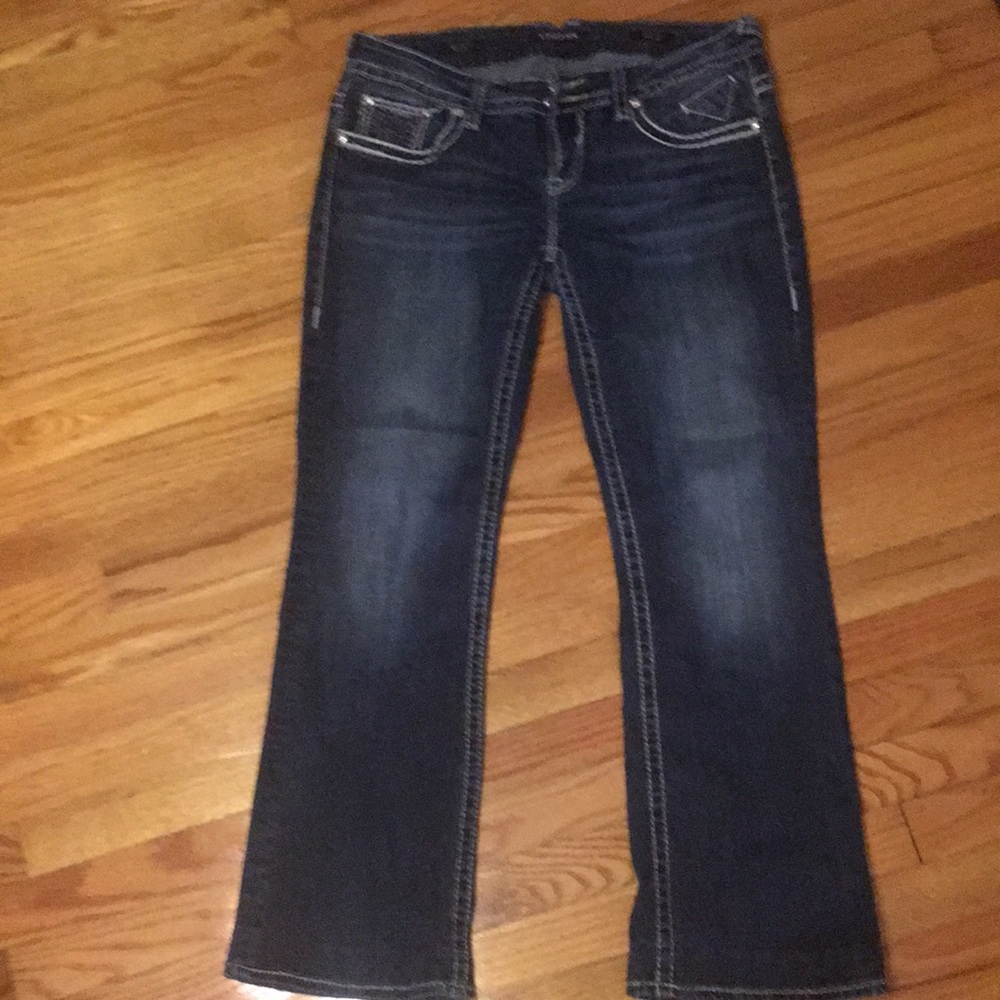 Vigoss Jeans 11/12 30" Chelsea boot cut, dark wash